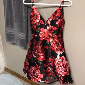 Floral Formal Dress 🌹🌺